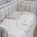 Комплект "Кролик Лаппин" для прямоугольной кроватки арт.6117 - Серый