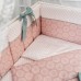 Детское постельное белье "Ривьера" 6 предметов - Розовый