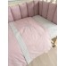 Детское постельное белье  Lappetti "Organic Baby Cotton"-Розовый