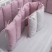 Детское постельное белье  Lappetti "Organic Baby Cotton"-Розовый