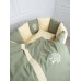 Детское постельное белье "Organic Baby Cotton" - Зеленый 