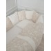 Универсальный комплект белья для детской кроватки Lapetti "Сад" 