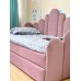 Подростковая кровать диван из велюра Адель