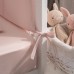 Комплект в кроватку Perina Teddy Sateen Collection  6 пр розовый