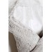 Одеяло-конверт трикотажный из вязаного полотна - Кремовый